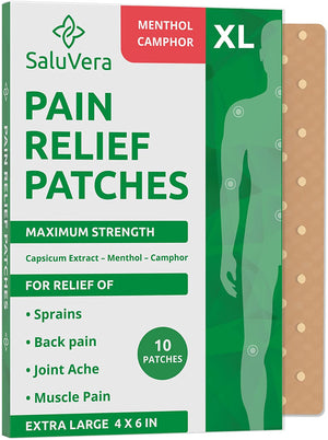 Pain Relief Patches Extra Large (Capsicum+Menthol)